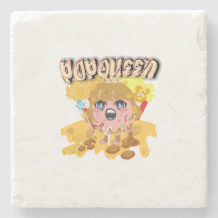 Porta-copo De Pedra Mikitiez popqueen popcorn moivenight cinema