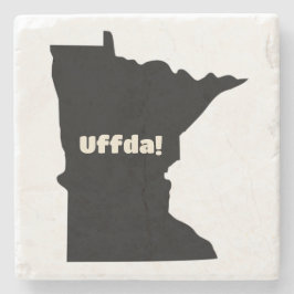 Porta-copo De Pedra Minnesota personalizável