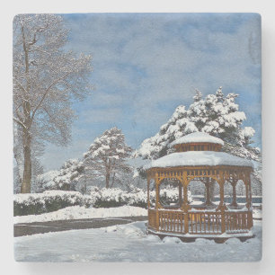 PORTA-COPO DE PEDRA "MIRADOURO NA NEVE "