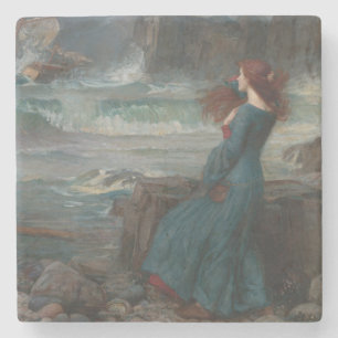 Porta-copo De Pedra Miranda (por John William Waterhouse)
