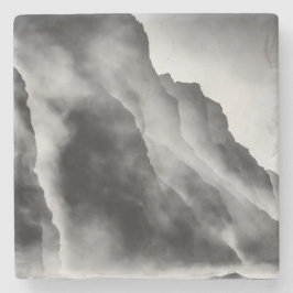 Porta-copo De Pedra Mist nas rochas