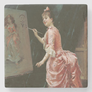 Porta-copo De Pedra Model Fazer Mishead (por Raimundo de Madrazo)