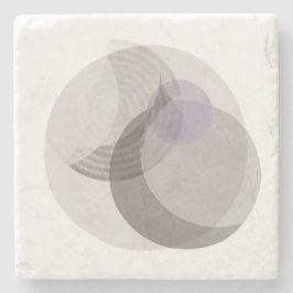 Porta-copo De Pedra Modern Neutral Abstract Decor | Soft Minimal Luxur