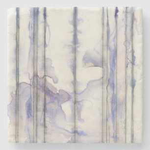 Porta-copo De Pedra Mola de Expressão Livre Violeta