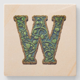 Porta-copo De Pedra Monograma