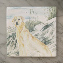 Monograma de Ouro de Aquarelas Ortopoladas