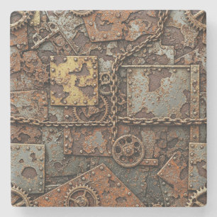 Porta-copo De Pedra Montanha-russa Steampunk