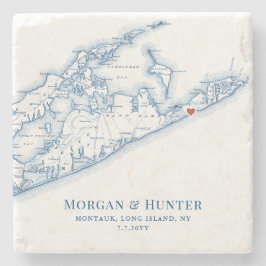 Porta-copo De Pedra Montauk NY Hamptons Destino Wedding Favor