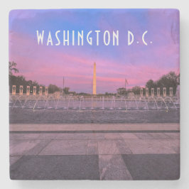 Porta-copo De Pedra Monumento a Washington no Sunset