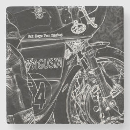 Porta-copo De Pedra Motocicleta 1