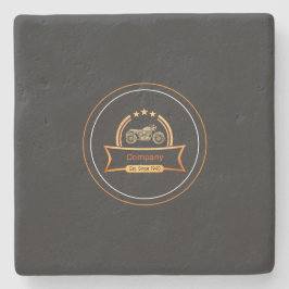 Porta-copo De Pedra Motocicleta Vintage