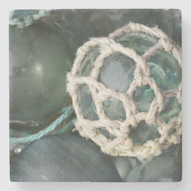 Porta-copo De Pedra Muitos tanques de pesca de vidro, Alasca (Frente)