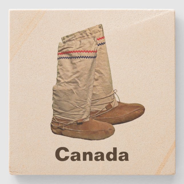 Porta-copo De Pedra Mukluks (Frente)