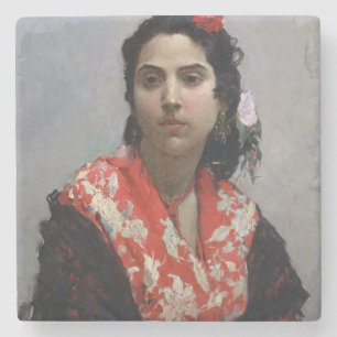 Porta-copo De Pedra Mulher aciganada