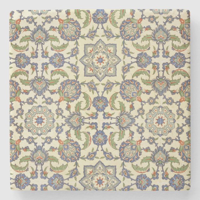 Porta-copo De Pedra Mure azulejos de Qasr Rodouan, 'da arte árabe como (Frente)