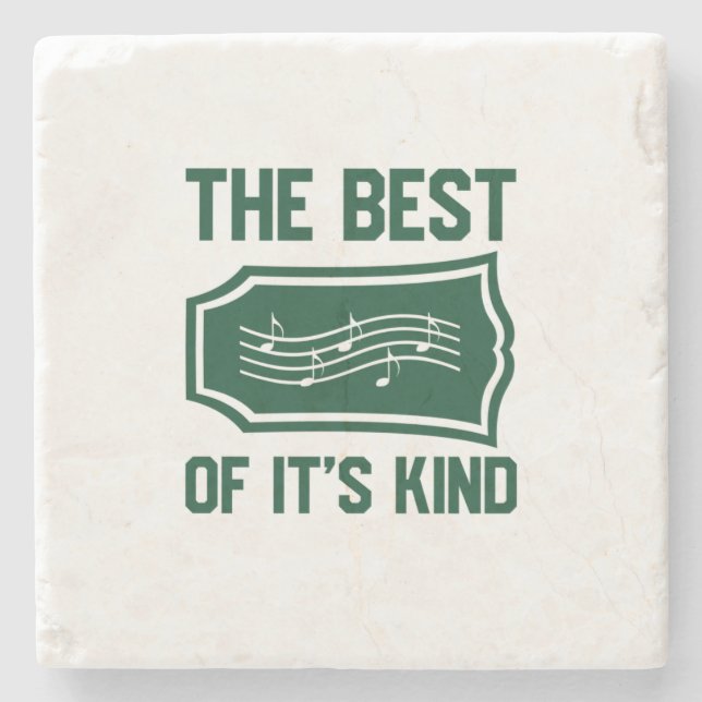 Porta-copo De Pedra Music The Best Of It Is Kind (Frente)