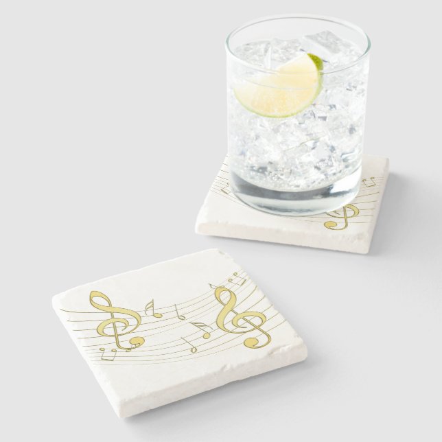 Porta-copo De Pedra Musical (Lateral)