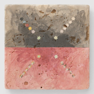 Porta-copo De Pedra Nº. A (Série Átomo) Hilma af Klint