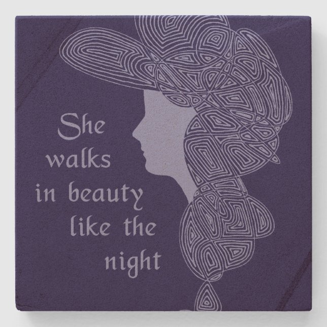 Porta-copo De Pedra Na Beleza (Frente)