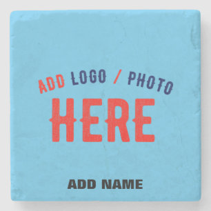 PORTA-COPO DE PEDRA NA MODA MODERNO PERSONALIZADO SWAG SKY AZUL MARCA 