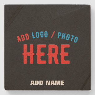 PORTA-COPO DE PEDRA NA MODA MODERNO PERSONALIZÁVEL NEGRO VERIFICADO CO