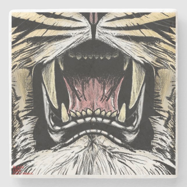 Porta-copo De Pedra Na porta copos da Boca do Leão (Frente)