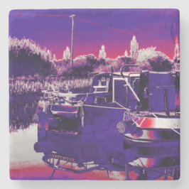 PORTA-COPO DE PEDRA NARROWBOATS CANAIS