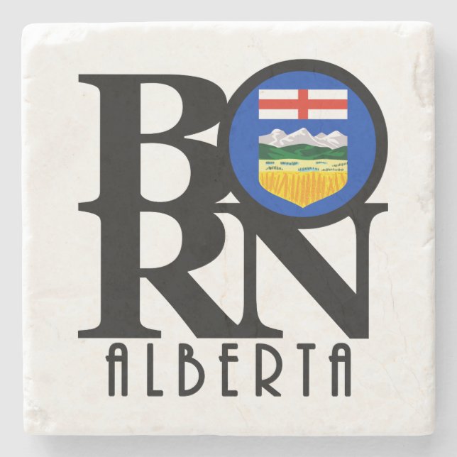 Porta-copo De Pedra NASCER Alberta (Frente)