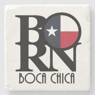 Porta-copo De Pedra NASCER Boca Chica Texas