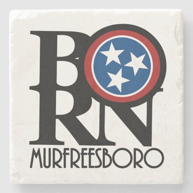 Porta-copo De Pedra NASCER Murfreesboro, Tennessee (Frente)
