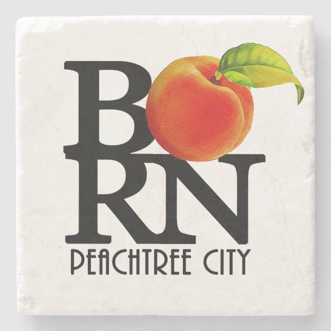 Porta-copo De Pedra NASCER Peachtree City Georgia (Frente)