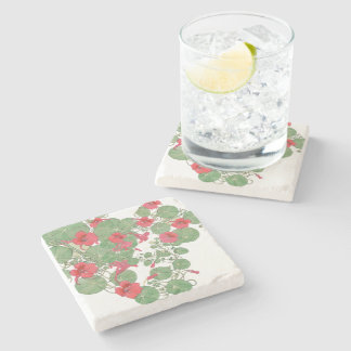 Porta-copo De Pedra Nasturtídeos vermelhos | Lituânia Antica 1896