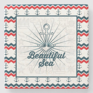 Porta-copo De Pedra Náutico