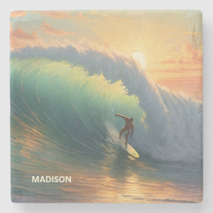 Porta-copo De Pedra Navegação por nome personalizado