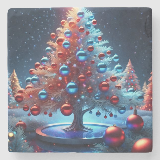 Porta-copo De Pedra Navidad 1 - 002 (Frente)