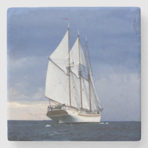 Porta-copo De Pedra Navio de navigação no mar Báltico