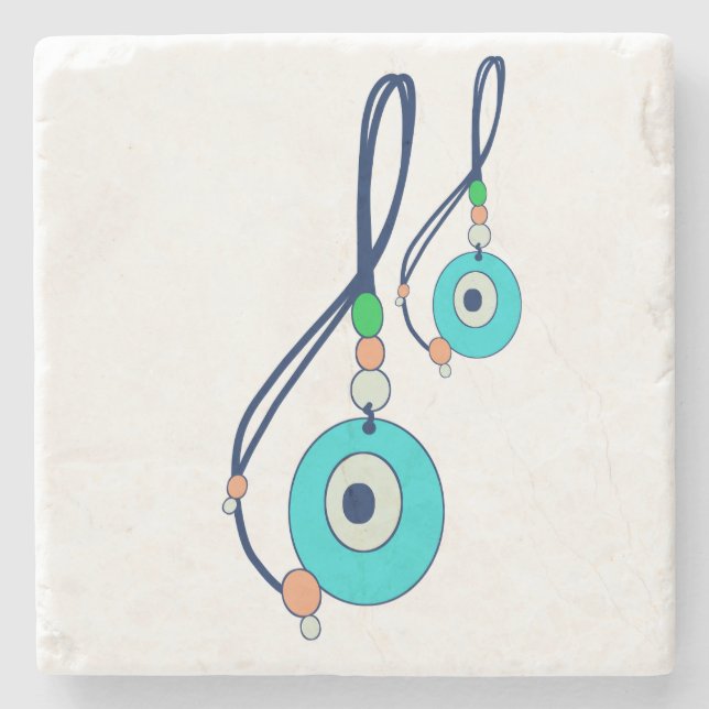 Porta-copo De Pedra Nazar-Amulett  (Frente)