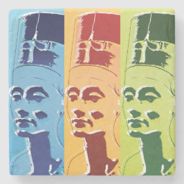 Porta-copo De Pedra Nefertiti