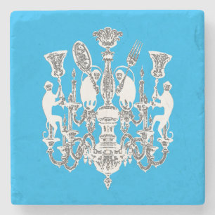 Porta-copo De Pedra Negócios de Macaco - MUDAR COR /