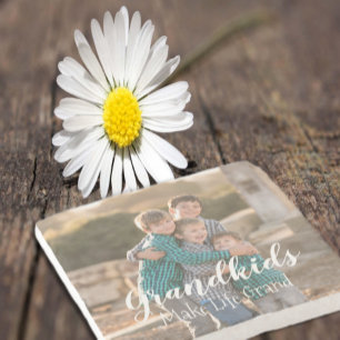 Porta-copo De Pedra Netos tornam a vida grandiosa