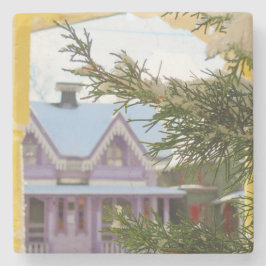 Porta-copo De Pedra Neve, Evergreen e Cottages - Vineyard de Martha