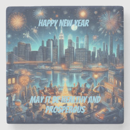 Porta-copo De Pedra New Year's Eve in New York City