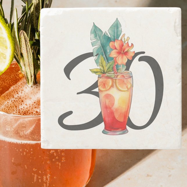 Porta-copo De Pedra Noite de Coquetel Menino Bonito (Criador carregado)