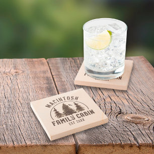 Porta-copo De Pedra Nome da Família de Árvores Russas de Cabina Famili