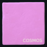 Porta-copo De Pedra Nome de cor roxa do Cosmos<br><div class="desc">Nome de cor roxa do Cosmos</div>