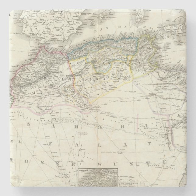 Porta-copo De Pedra Nordwest África - África noroeste (Frente)