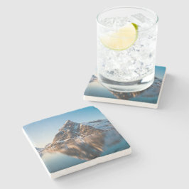 Porta-copo De Pedra Noruega Lofoten Mountain