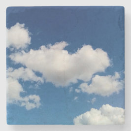 Porta-copo De Pedra Nuvem mole longa