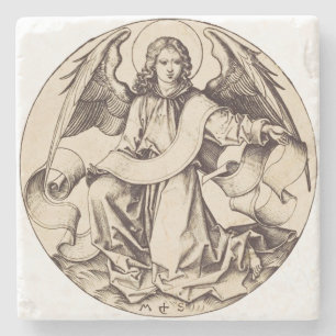 Porta-copo De Pedra O Anjo de São Mateus - Símbolo da Arte Fina