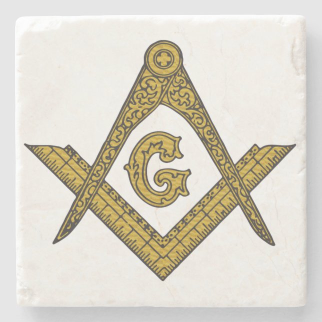 Porta-copo De Pedra O Ashlar (Frente)